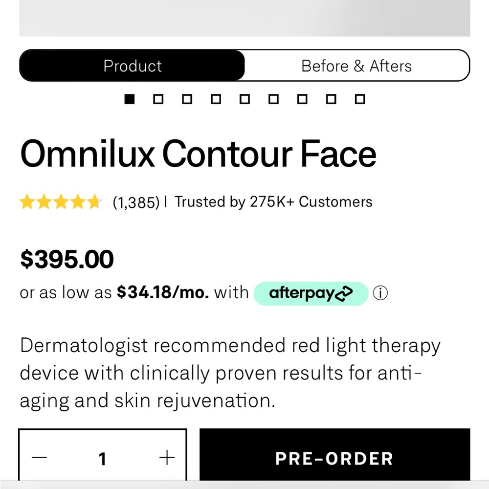 Omnilux Contour Red Light - Picture 5 of 6